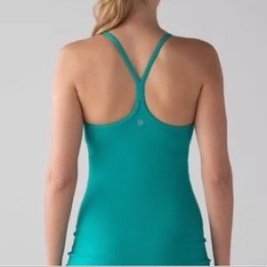 Lululemon Blue Power Y Tank